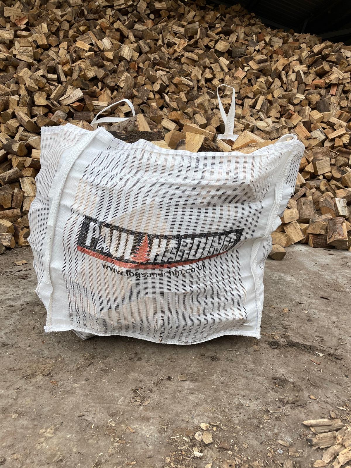 Dumpy Callison Dumpy bag of logs – Paul Harding Tree Services
